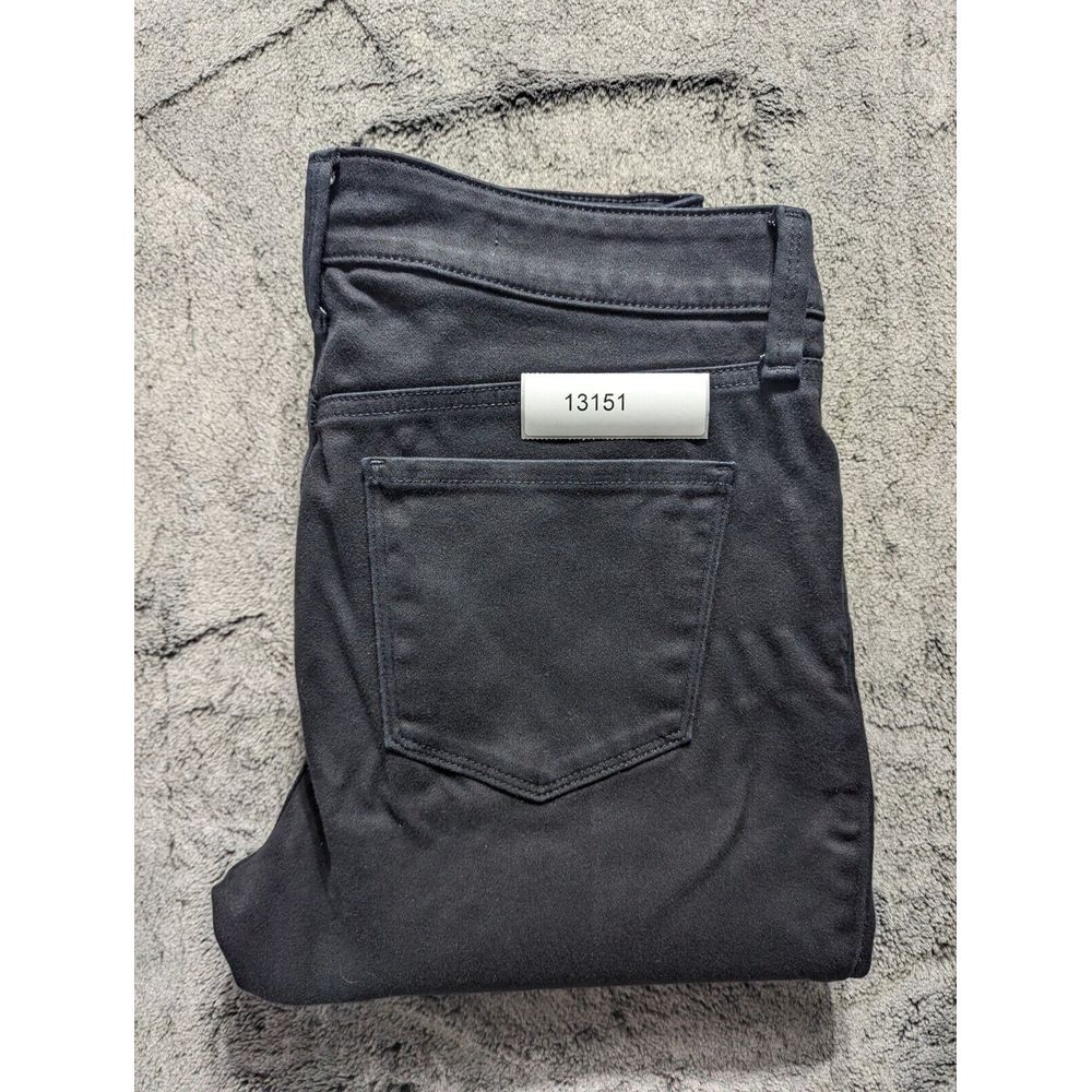 NYDJ Slightly Tapered Leg Jeans Women's Size 30 Black - Picture 12 of 12